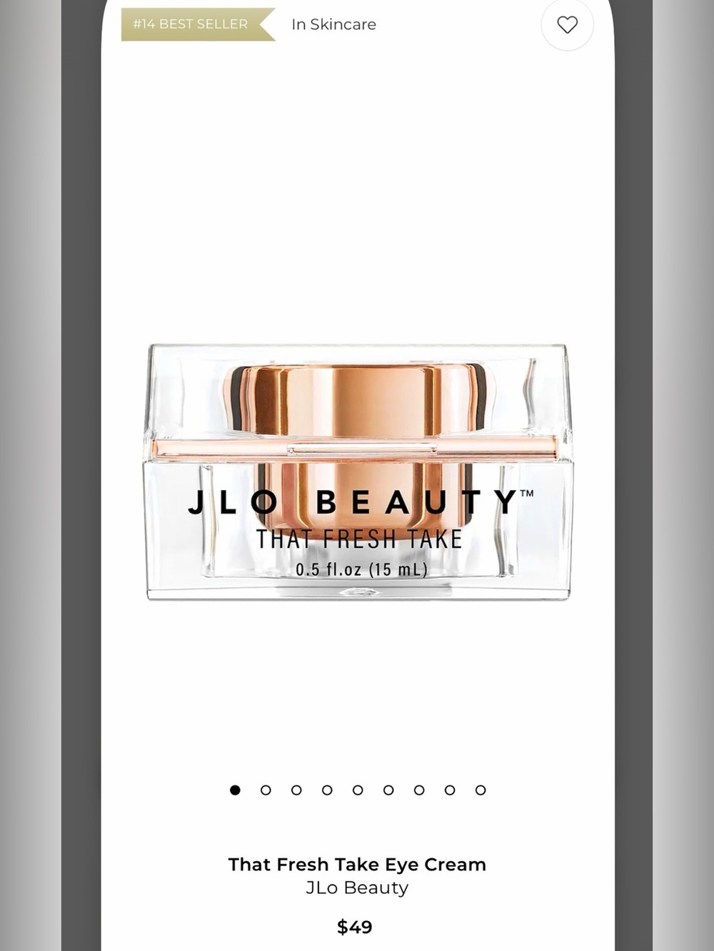That Fresh Take In A Fierce Eye Cream - Light Pink